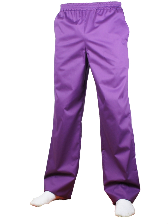 фиолетовые медицинские брюки мужские